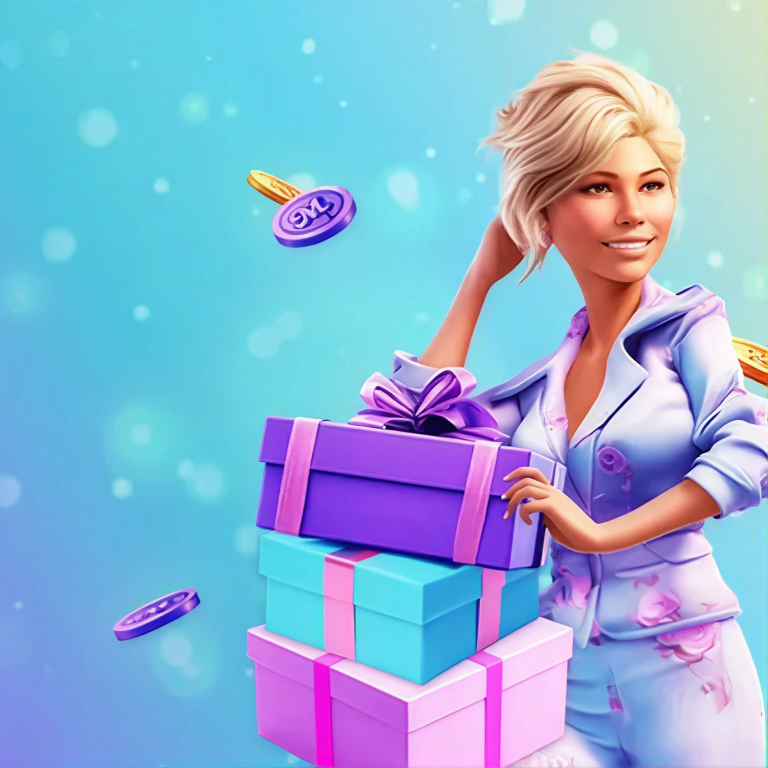 Daily free coins drop icon for MrsMaple players